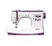Necchi NC-204D Machine à coudre, intérieur en aluminium moulé sous pression, coque en ABS, violet, standard
