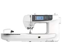 Necchi NCH01AX Machine à Coudre, Intérieur en Aluminium moulé sous Pression, Coque en ABS, Blanc, Regular