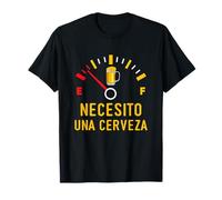 Necesito Una Cerveza Divertido Bebiendo Medidor De Cerveza T-Shirt