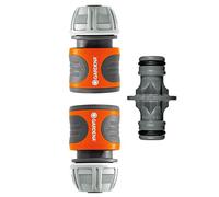 Gardena Adaptateur de tuyau 18283-20 plastique Ø13 mm (1/2") raccord enfichable jeu