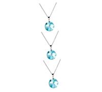 Neck Choker Gem Necklaces Moon Necleses for r Women Jewelry Blue Decor Pendant Chain Planet Necklace