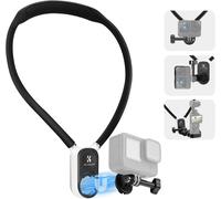 Neck Collar Stand Magnetic POV Vlog Video Compatible with Gopro Hero Series DJI 0smo Action 3/4/5 Pro Quick Release