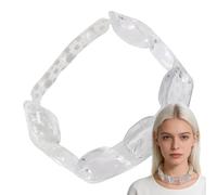 Neck Cooler - Cooling Scarf for Instant Heat Relief Outdoor Use | Gel Pack Insert with Soft Fabric Wrap Reusable Cold Design, Portable Wearable Cooling Band for Summer Travel Sports