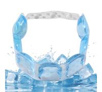 Neck Cooler - Cooling Scarf for Instant Heat Relief Outdoor Use | Gel Pack Insert with Soft Fabric Wrap Reusable Cold Design, Portable Wearable Cooling Band for Summer Travel Sports