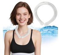 Neck Cooler Wrap - Anneau de refroidissement pour la nuque - Pour lutter contre la chaleur en été - Tuyau de refroidissement pour la nuque - Pour les travailleurs en plein air, le sport, la