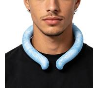 Neck Cooling Tube - Reusable Wearable Chilly Cooler, Leakproof Cold Retention Neck Wrap, Lightweight Refreshing Temperature Relief Band | Summer Heat Exposure, Outdoor Recreation, Indoor Household Tas