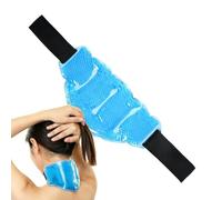 Neck Cooling Wraps, Reusable Hot Cold Ice Pack Cooling Band System, Neck Ice Wrap Gear System, 30cm Size, 10cm Width, for Sports Summer Outdoor Activities Golf Running Baseball Gym Workout Use