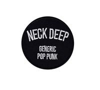 Neck Deep Generic Pop Punk Band Écusson Patch en fer brodé sur accessoire
