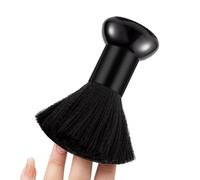 Neck Duster Brush, Soft Nylon Bristles Dust Brush for Nails, Professional Nail Tool, Barber Face Cleaning Hairbrush, Ideal for Salon and Home Use, (Size), 4.7x10.5cm/1.85x4.13 inches