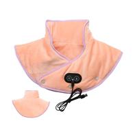 Neck et épaule tampon de chaleur, enveloppe de cou chauffée USB, coussin de chauffage pour soulager la douleur, grand tampon de chaleur sans fil poids humide donnant une expérience thérapeutique