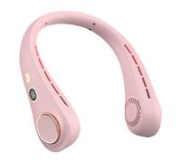 Neck Fan 5 Speeds Bladeless USB Rechargeable Portable Cooling For Travel
