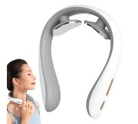 Neck Massager - Deep Tissue 3D kneadingg | Rechargeable Electric Deep Tissue Heating Neck Acupoints Stretcher With Adjustable Intensity For Neck & Shoulder painn Relief