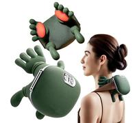 Neck Massager,Electric Shiatsu Back Shoulder and Neck Massager,Rechargeable USB-C, for Necks, Back (1 Set)