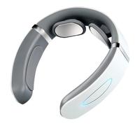 Neck Massager Heat, Cervical Massage Device, Intelligent Heating Massagers, Rechargeable Necks Relaxer for Muscle Home, Workplace, Travel, Dorm, Bedroom, 5.71x6.3 Inches