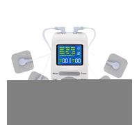 Neck Massager, Low Frequency Pulse Device, Portable Body Relaxer, Intelligent Muscle Stimulator, Electric Massage Tool for Shoulder Back Waist Women Men Home Travel Use, ABS