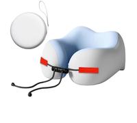 Neck Pillow Airplane - Soft Comfortable Ergonomic Travel Pillow, Memory Foam Neck Support For Sleeping, Home, School, Apartment, Dorm, Car, Camping, Picnic, Kids, Women, Men, Lightweight Portable