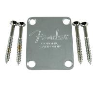 NECK PLATE FENDER avec VIS - corona california - 0991446100 guitare ou basse