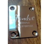 Fender Plaque de fixation de manche '70s "F" pour guitare électrique ou basse
