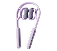 Neck Roller, Manual Cervical Massager, Shoulder Relaxer with Trigger Point Ball, Deep Pressure Point Massage Tool, Ergonomic Design for Stress Relief, Portable for Work