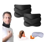 Neck Support pour ronfler, Necksupport - ne ronfler plus jamais, attelles pour la douleur au cou et soutien, col Cervical réglable pour dormir, Cervicorrect ergonomique en mousse souple (2Pcs)