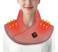 Neck Warmer Heating Pad - 3 Temperature Settings Cold Weather Heater USB Neck And Shoulder Heating Pad, Adjustable Thermal Comfort | Portable Electric Warmer For Men Women Seniors