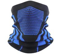 Neck Warmer, Windproof Necks Gaiter Face Cover, Breathable Thermal Scarf with Stretch Fit and Moisture-Wicking Fabric, for Cold Weather, Cycling, Commuting, Construction, Men, Women, Walking
