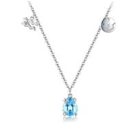 Necklace Birthstone for Silver Pendant Signs Cubic Zirconia Horoscope Necklaces Astrology Women Girls Jewelry