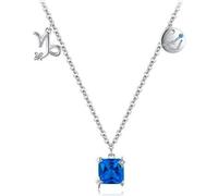 necklace Birthstone For Women, Zodiac Pendant Signs Cubic Zirconia Horoscope Necklace Astrology Women Girls jewelry