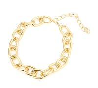 Necklace Extenders Gold Chain Link Metal Chain Punk Style DIY Jewelry Making Accessories for Women Men Gift Alloy 1 Piece