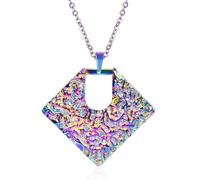 Necklace Pendant Chain Women's Jewelry Geometric Necklace Jewelry Accessories Women's Retro Party Wedding Bohemian