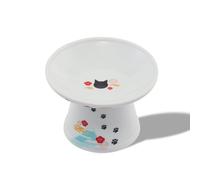 Necoichi Gamelles surélevées pour Chat (Extra Wide Fuji)