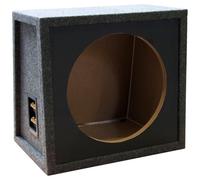 Necom MDF Caisson Vide pour Subwoofer 12-inch/30cm 2x connexion, Blanc.