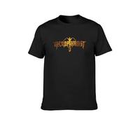 Necrophagist Epitaph Men T-Shirt Printed Camiseta Black Tee Top M