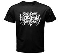 Necrophobic Death Metal Band Logo Men T-Shirt Print Hip Hop Tee Black Unisex Tee L