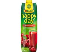 Nectar de jus de fruits fruité Rauch Happy Day Amarena Cerise 1000ml