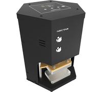 Nectar Hex Press Kit de presse à colophane électrique de 1,5 tonne, accessoires, écran LCD et minuterie | Extraction sans effort pour les amateurs de colophane