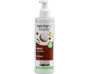 NECTAR OF BEAUTY - Lait Corps Hydratant et Réparateur, Douceur Vanille et Beurre de Karité (250 mL) - Le Lot De 3