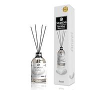 NEDENS Diffuseur à bâtonnets pour la Maison 110 ML | Parfum d’intérieur Longue durée | Flacon en Verre décoratif | intensité réglable | pour Salon Chambre Salle de Bain Bureau - Mikado (Angel)