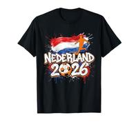 Nederland NED 26 Peinture pour Fan Motif Drapeau néerlandais Graffiti Art T-Shirt