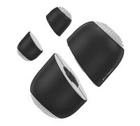 nediea Coussinets de refroidissement pour ordinateur portable, support ergonomique avec refroidissement physique, compatible avec ordinateurs portables de 11 à 17 pouces, noir