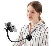 nediea POV/Vlog K09-7L Support de cou pour téléphones à bras plus long de 11,42" - Réglable - Support mains libres pour vidéos - Support rotatif à 360° - Compatible avec les téléphones de 4,7 à 7"