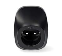 Nedis Support de buse et câble pour véhicules électriques, rangement & organisation, noir ABS