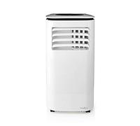 Nedis ACMB2WT9 Mobile Air Conditioner | 9000 BTU | Suitable for Space up to: 24 m² | 2-Speed | Remote Control | Shut-Off Timer | White/Black