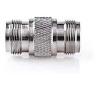 nedis adaptateur d'antenne et de satellite n femelle n femelle 10 pièces métal G