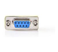 Nedis CCGB52810ME connecteur de fils D-SUB Bleu, Argent