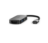 NEDIS Adaptateur Multi-Ports USB | USB 3.2 gen 1 | USB-c mâle | Sortie hdmi/USB-a Femelle/USB-c fe