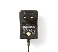 NEDIS Adaptateur secteur universel - 3-4.5-5-6-7.5-9-12 V - 1.5 A