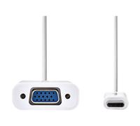 Nedis - Adaptateur vidéo externe - USB-C 3.1 - VGA - blanc