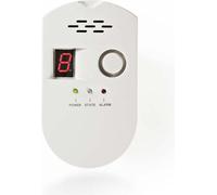 Nedis Alarme gaz - alimentation secteur - 85 dB - blanc
