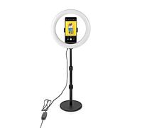 Nedis Anneau Lumineux | 10 inch | 120 LED's | 2700-6700 K | Bureau | Noir